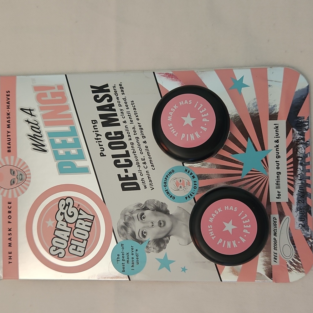 Soap & Glory WHAT A PEELING  De-Clog mask